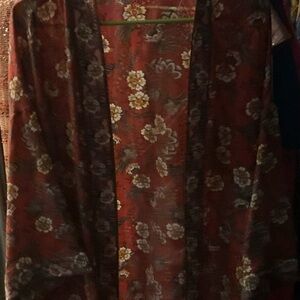 Floral Patterned Kimono
